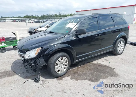 2018 Dodge Journey Se z USA, uszkodzony, nr VIN 3C4PDCAB1JT277569
